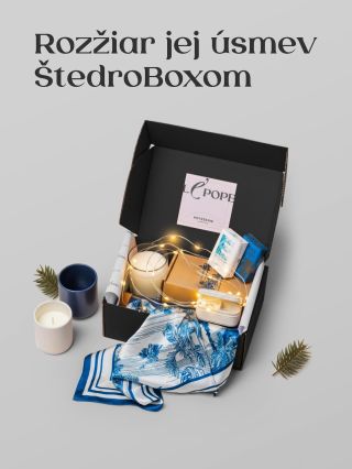 Hľadáš darček, ktorý nebude len ďalšou vecou na polici?💐 Náš ŠtedroBox je zostavený tak, aby priniesol radosť v momente...